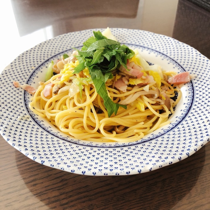 白だしで簡単!和風スパゲティ